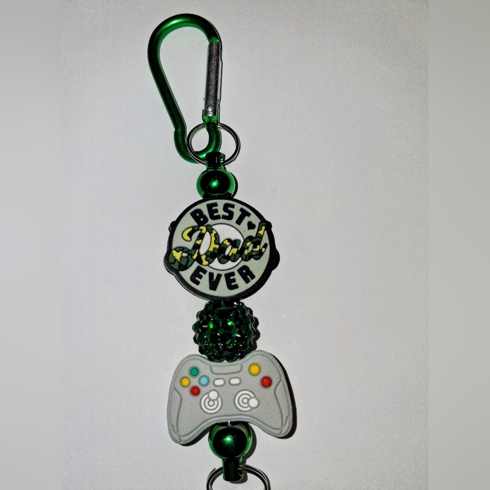 💚 BEST DAD EVER - BAG CLIP